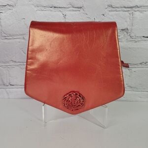 BOTTEGA VENETA VTG Small Iridescent Leather Shoulder Bag